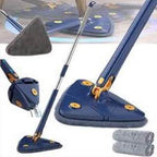 360-degree rotatable adjustable triangle cleaning Mop