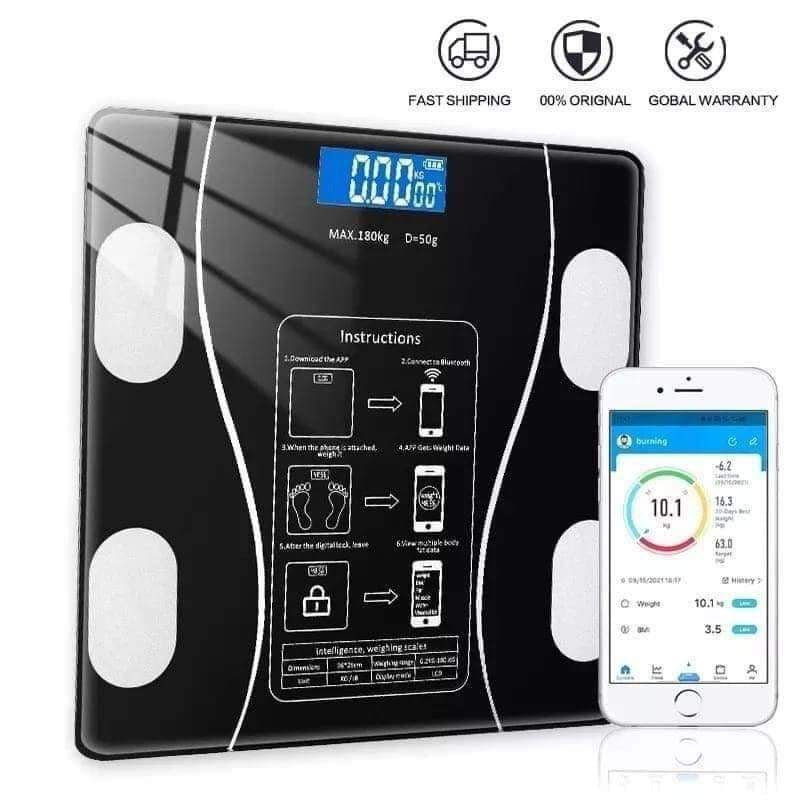 Bluetooth Scales Digital Weight and Body Fat Scale