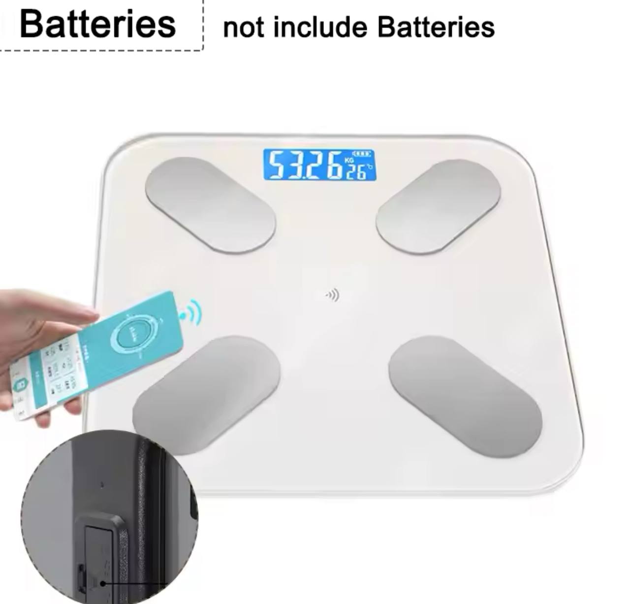 Bluetooth Scales Digital Weight and Body Fat Scale