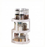 Multi-tier rotating storage turntable