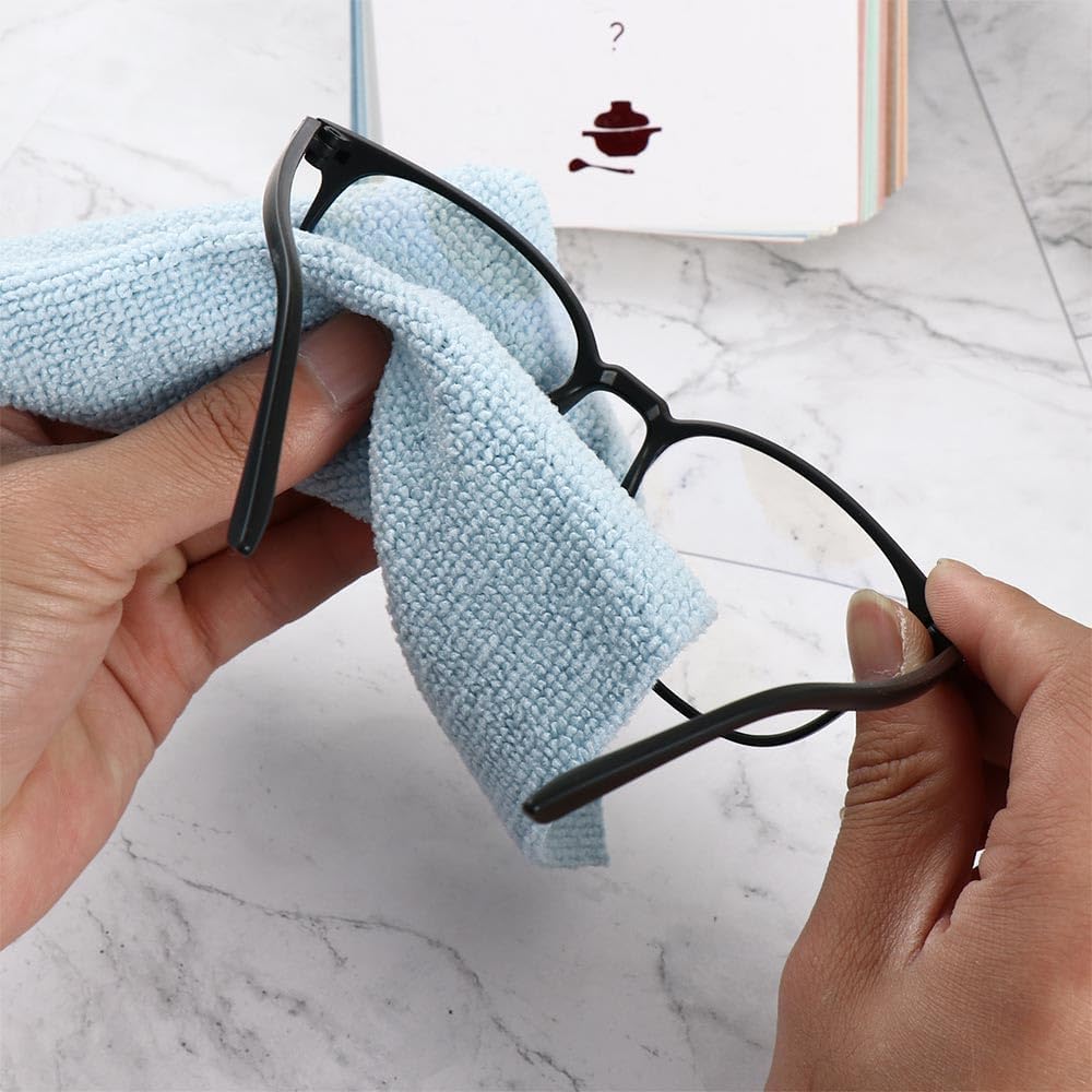 Reusable microfiber cleaning and drying wipes-20 pcs