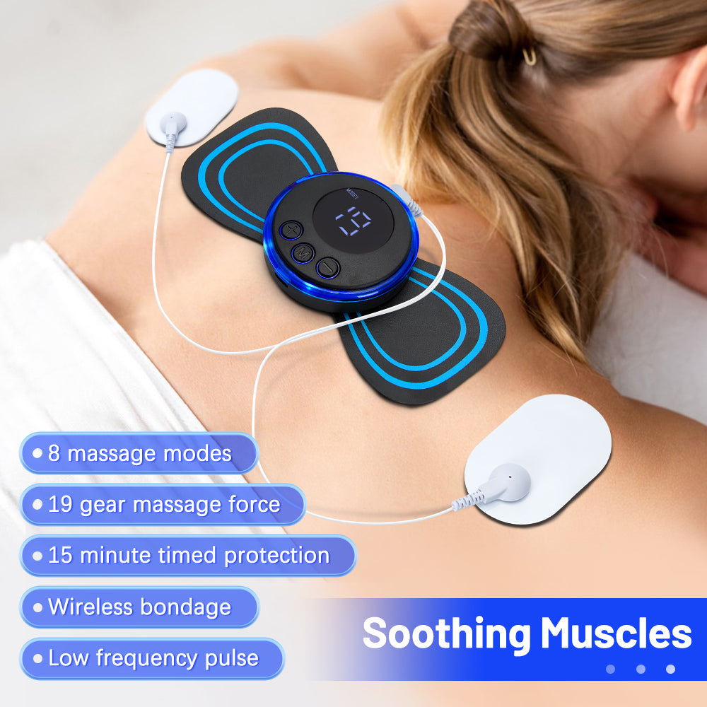 Mini EMS massage device