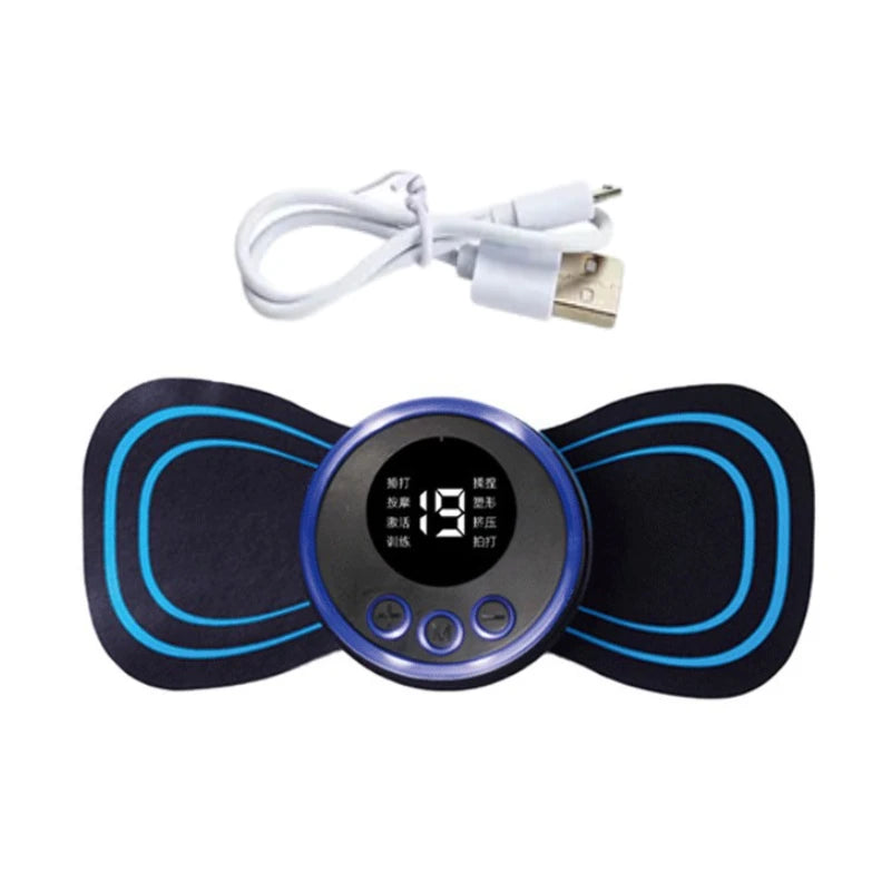 Mini EMS massage device