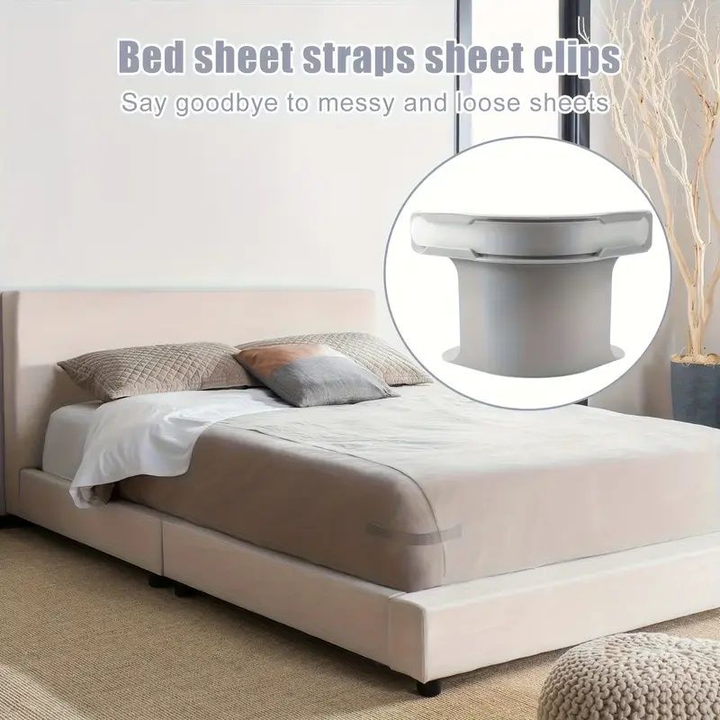 4 Pcs bed sheet straps