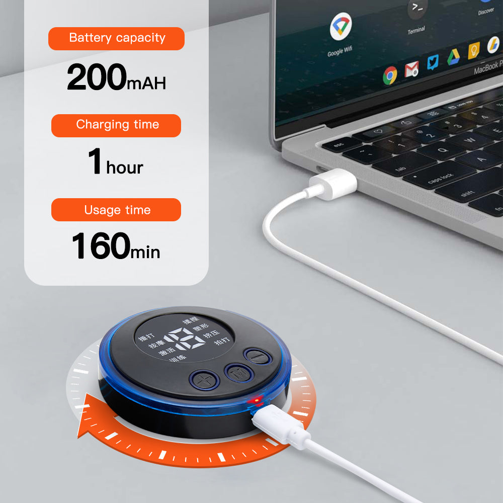 Mini EMS massage device