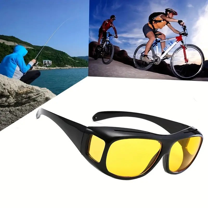 Night Optic Vision Driving Anti Glare Sunglasses