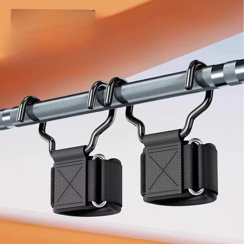 Lifting straps with hooks