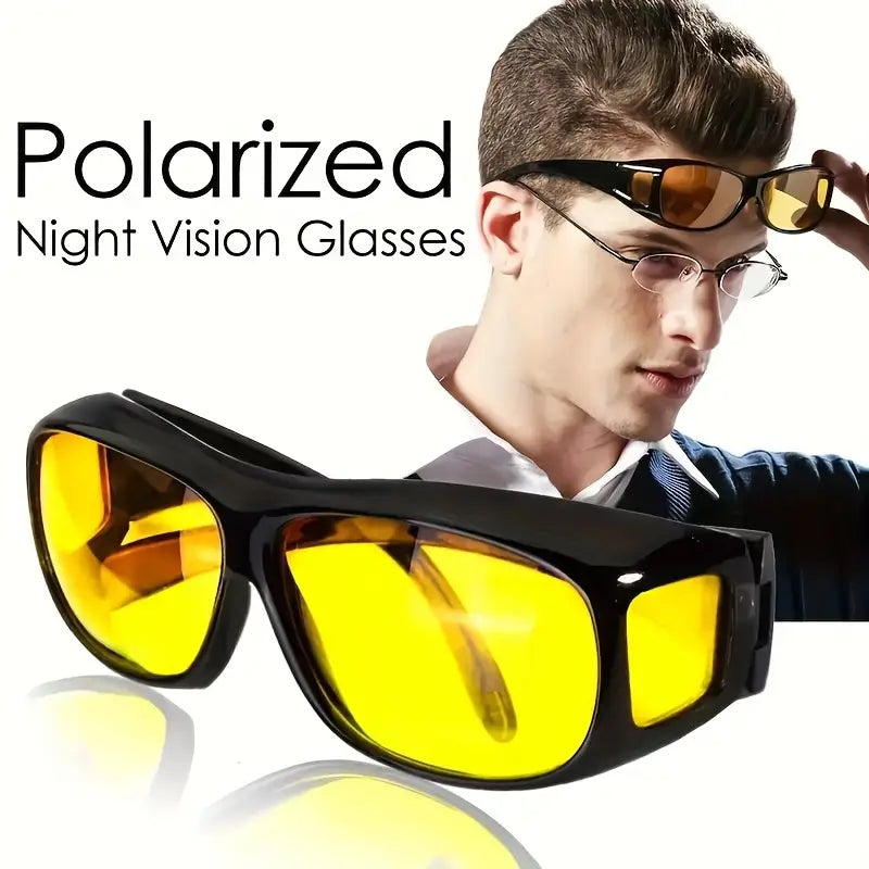 Night Optic Vision Driving Anti Glare Sunglasses