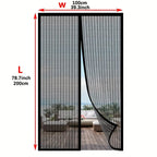 Magnetic screen door 210 * 110 cm