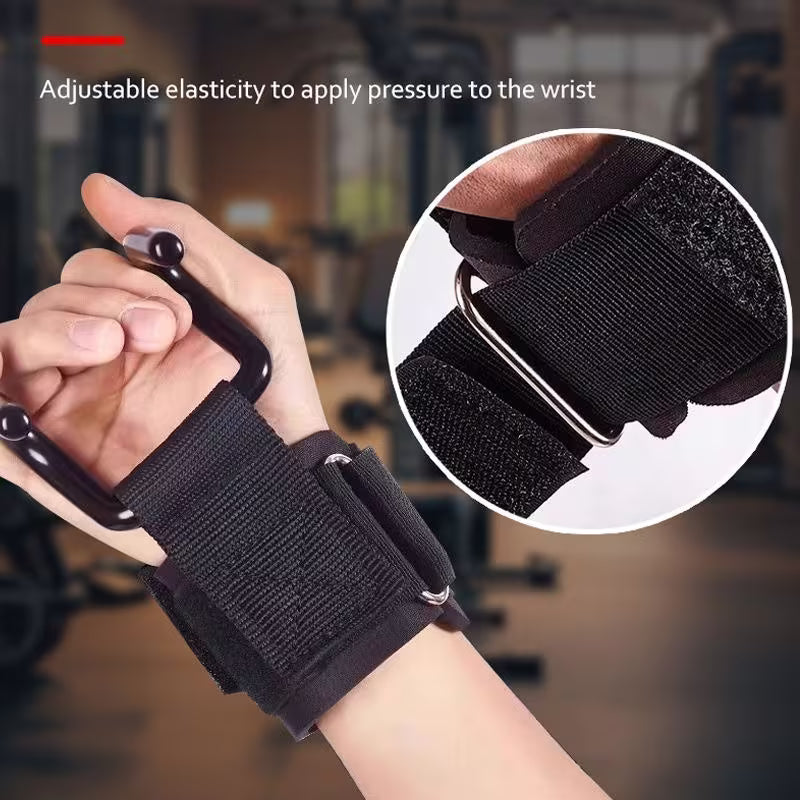 Lifting straps with hooks