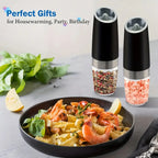 Electric salt or pepper grinders - one piece