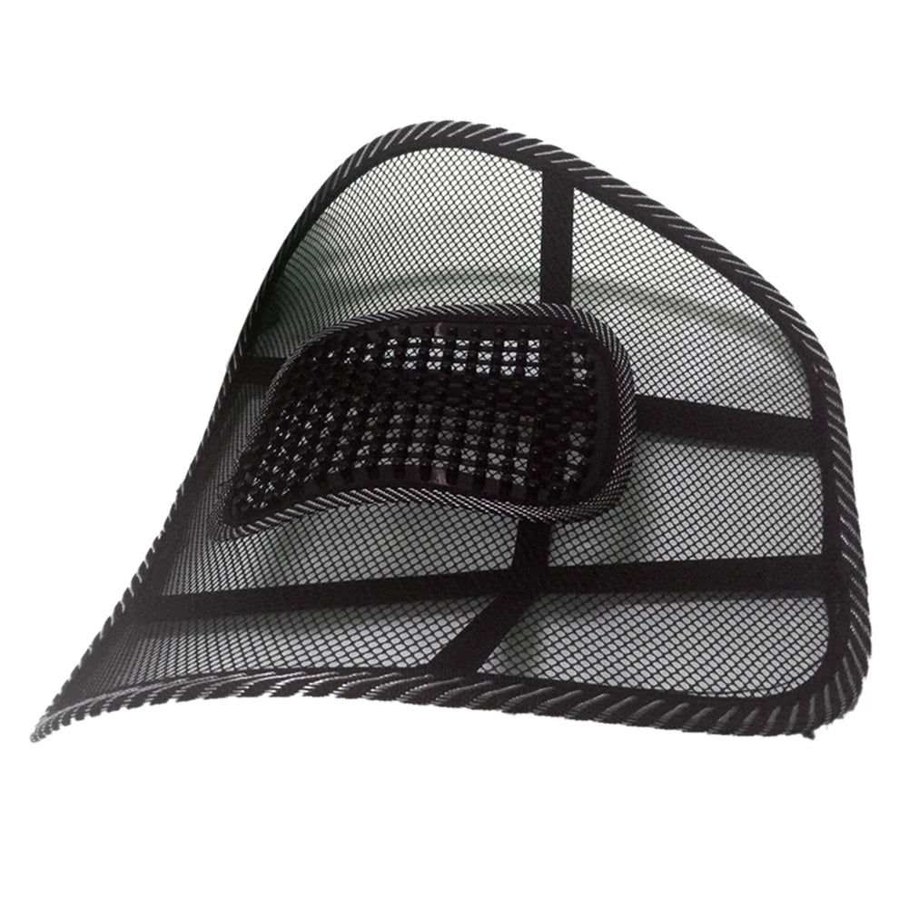 Mesh back support cushion