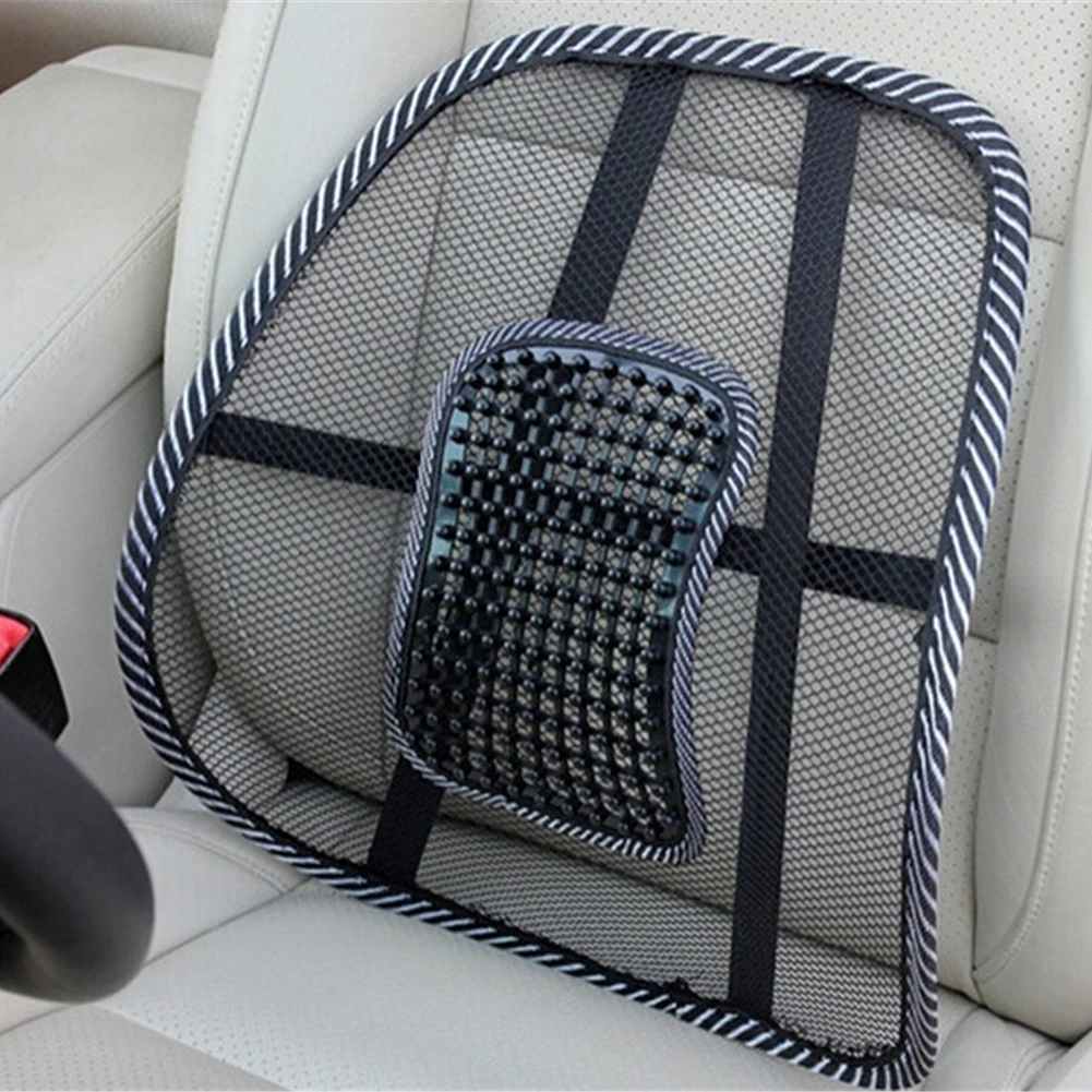 Mesh back support cushion