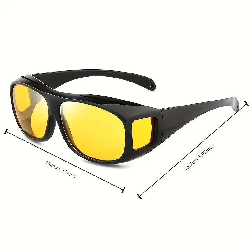 Night Optic Vision Driving Anti Glare Sunglasses