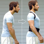 Magnetic therapy back support brace